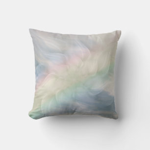 Rainbow Pastel Floral Mandala design Kussen