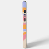 Rainbow Pastel iPhone 15 Pro Max Case (Achterkant / Links)