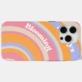 Rainbow Pastel iPhone 15 Pro Max Hoesje (Achterkant (horizontaal))