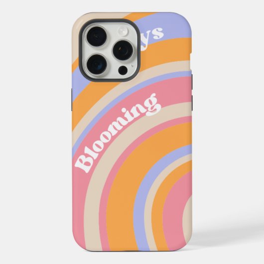 Rainbow Pastel iPhone 15 Pro Max Hoesje (Achterkant)