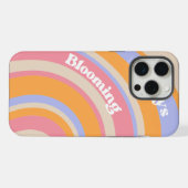 Rainbow Pastel iPhone 15 Pro Max Hoesje (Achterkant horizontaal)