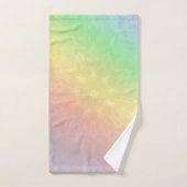 Rainbow Pastel Mandala design Bad Handdoek (Handdoek)