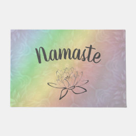 Rainbow pastel Namaste Deurmat