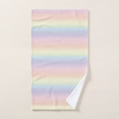 Rainbow Pastel Pattern Bath Towels Bad Handdoek (Handdoek)