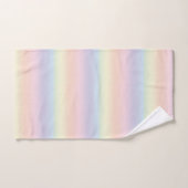 Rainbow Pastel Pattern Bath Towels Bad Handdoek (Handdoek)