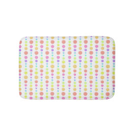 Rainbow Pastel Stippen Pattern Badmat