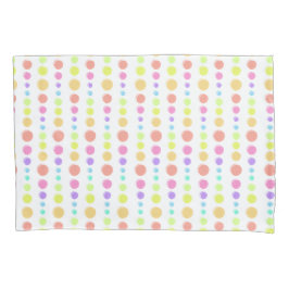 Rainbow Pastel Stippen Pattern Kussensloop
