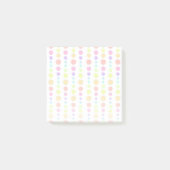 Rainbow Pastel Stippen Pattern Post-it® Notes (Voorkant)