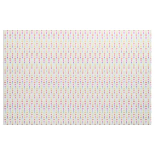 Rainbow Pastel Stippen Pattern Stof (Yard (91,4 cm))