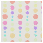 Rainbow Pastel Stippen Pattern Stof (Close Up)