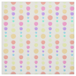 Rainbow Pastel Stippen Pattern Stof