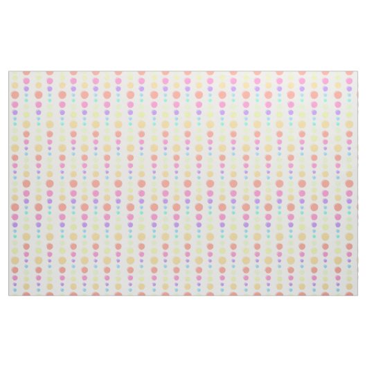 Rainbow Pastel Stippen Pattern Stof (Fat Quarter)