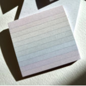 Rainbow Pastel Stripe Notes