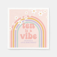 Rainbow Pastel Ten is een Vibe 10e verjaardag