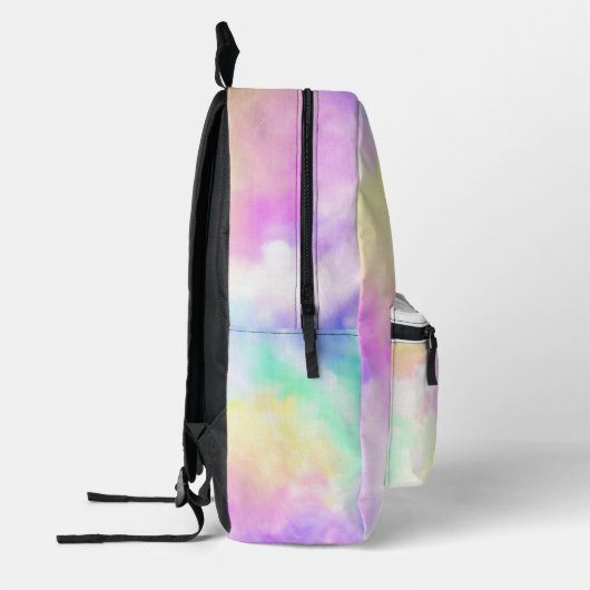  Rainbow Pastel Tie Dye Rugzak (Links)