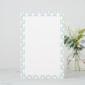 Rainbow Pastel White Briefpapier (Staand voorkant)