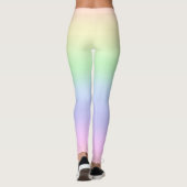 Rainbow Pastels Leggings (Achterkant)