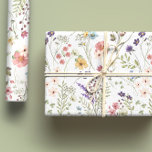 Rainbow Pastels Waterverf Wildflower Meadow Inpakpapier Vel<br><div class="desc">Geef je cadeau met de betoverende charme van onze Rainbow Pastels Waterverf Wildflower Meadow Wrapping Paper Sheets. Deze lakens zijn ideaal voor verjaardagen, baby showers en elke speciale gelegenheid. Ze hebben een levendige reeks handbeschilderde design van wilde bloemen in zacht regenboogpastelwerk. De prachtige mix van kleuren en delicate botanische patronen...</div>