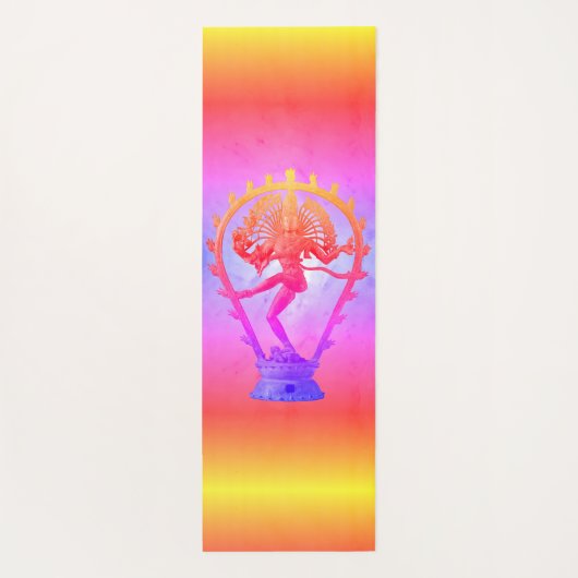Rainbow Patels Shiva Yoga Mat (Achterkant)