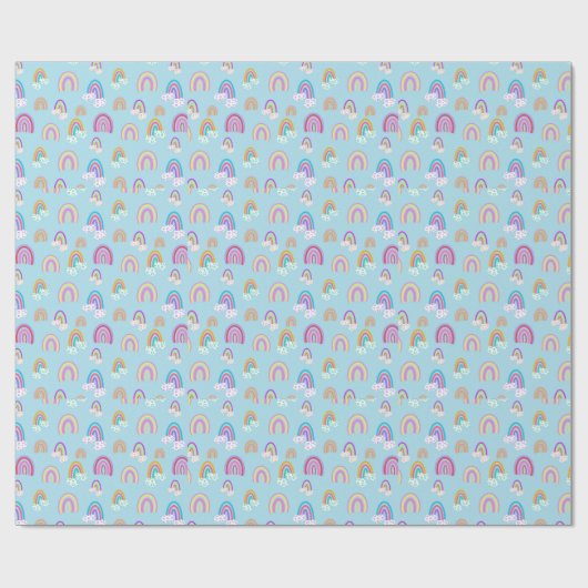 Rainbow pattern cadeaupapier (Vlak)