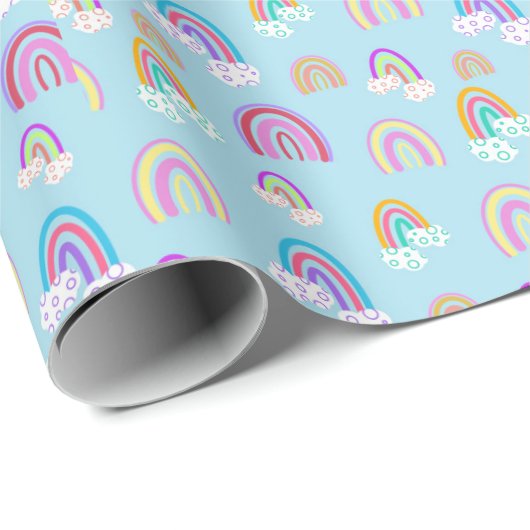 Rainbow pattern cadeaupapier (Rol Hoek)