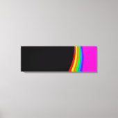 RAINBOW PATTERN CANVAS AFDRUK (Voorkant)