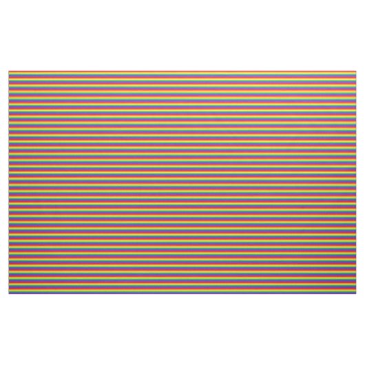 Rainbow Pattern Fabric Stof (Yard (91,4 cm))