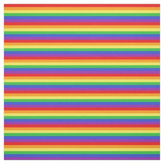 Rainbow Pattern Fabric Stof (Swatch)