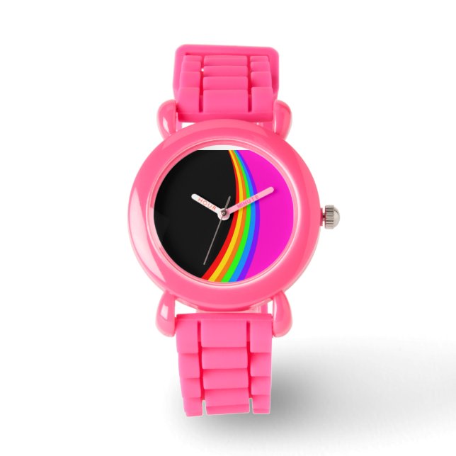RAINBOW PATTERN HORLOGE (Voorkant)