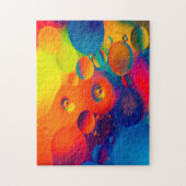 Rainbow Pattern Jigzaag Puzzle Complex Jigzaag Legpuzzel (Verticaal)