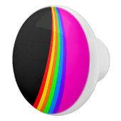 RAINBOW PATTERN KERAMISCHE KNOP (Rechts)