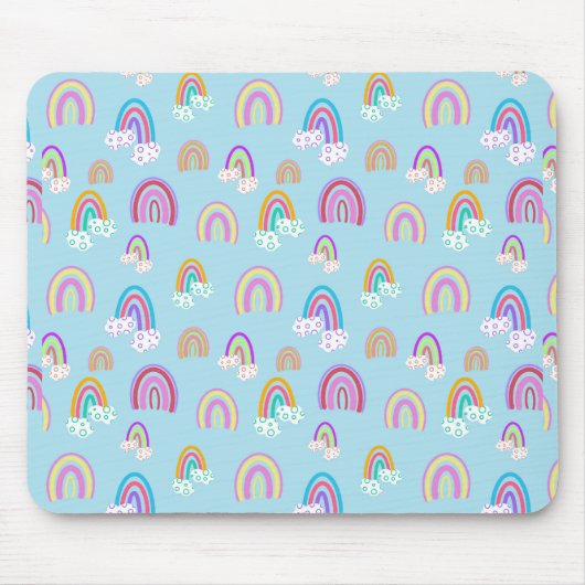 Rainbow pattern muismat (Voorkant)