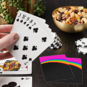 RAINBOW PATTERN POKERKAARTEN (Insitu)