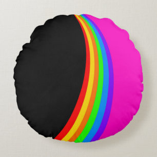 RAINBOW PATTERN ROND KUSSEN