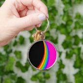 RAINBOW PATTERN SLEUTELHANGER (Hand)