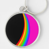 RAINBOW PATTERN SLEUTELHANGER (Voorkant)