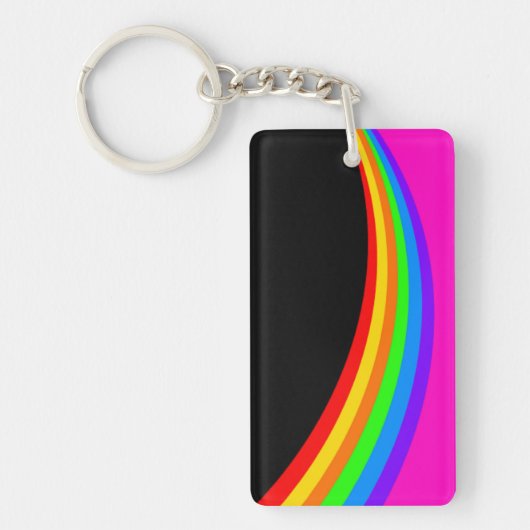 RAINBOW PATTERN SLEUTELHANGER (Voorkant)