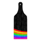 RAINBOW PATTERN SNIJPLANK (Voorkant)