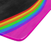 RAINBOW PATTERN SNIJPLANK (Hoek)