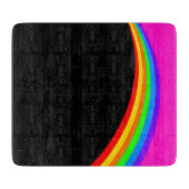 RAINBOW PATTERN SNIJPLANK (Voorkant)