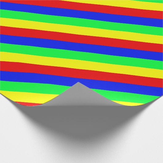 Rainbow Patterned Cadeaupapier (Hoek)