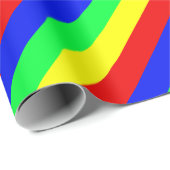 Rainbow Patterned Cadeaupapier (Rol Hoek)