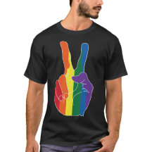 Rainbow Peace Hand, LGBT Gay Pride Month