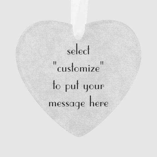 Rainbow Peace Hearts Ornament (achterkant)