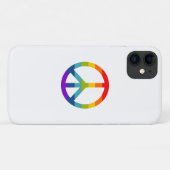 Rainbow Peace Sign Case-Mate iPhone Case (Achterkant (horizontaal))