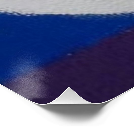 Rainbow Peace Sign Poster (Hoek)