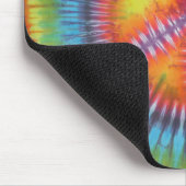 Rainbow Peace Sign Tie Dye Muismat (Hoek)