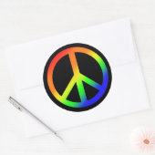 Rainbow Peace Sticker (Envelop)