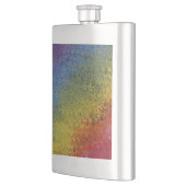 Rainbow Peacock Marble Heupfles (Links)