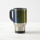 Rainbow Peacock Marble Reisbeker (Voorkant links)